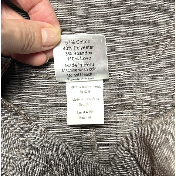 Matilda Jane Sweetheart Hammond Bay Picnic Dress Brown Stretch Size Small Autumn - Picture 11 of 11